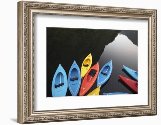 Kayaks-Paul Souders-Framed Photographic Print