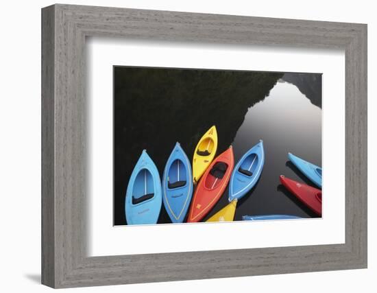 Kayaks-Paul Souders-Framed Photographic Print