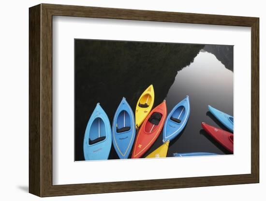 Kayaks-Paul Souders-Framed Photographic Print