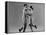 Kaye Popp and Stanley Catron Demonstrating a Step of the Lindy Hop-Gjon Mili-Framed Premier Image Canvas