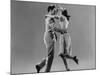 Kaye Popp and Stanley Catron Demonstrating a Step of the Lindy Hop-Gjon Mili-Mounted Premium Photographic Print