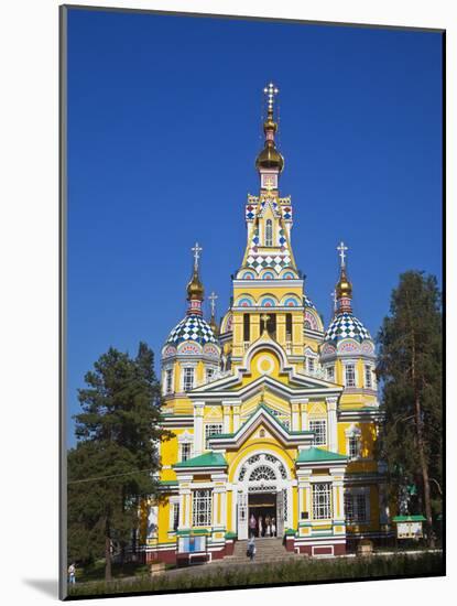 Kazakhstan, Almaty, Panfilov Park, Zenkov Cathedral Previously known as Ascension Cathderal, Built -Jane Sweeney-Mounted Photographic Print