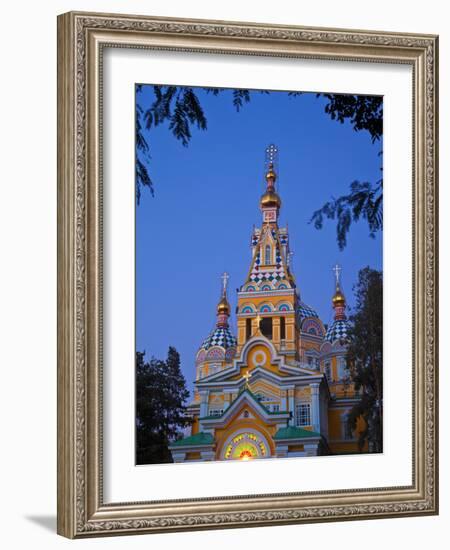 Kazakhstan, Almaty, Panfilov Park, Zenkov Cathedral Previously known as Ascension Cathderal, Built -Jane Sweeney-Framed Photographic Print