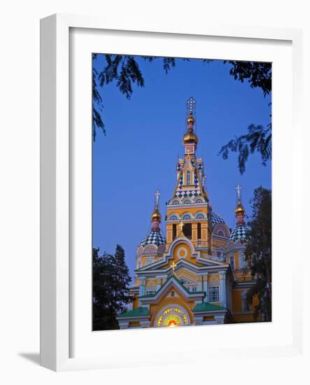 Kazakhstan, Almaty, Panfilov Park, Zenkov Cathedral Previously known as Ascension Cathderal, Built -Jane Sweeney-Framed Photographic Print