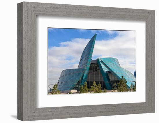 Kazakhstan Central Concert Hall. Astana, Kazakhstan.-Keren Su-Framed Photographic Print