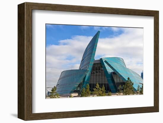 Kazakhstan Central Concert Hall. Astana, Kazakhstan.-Keren Su-Framed Photographic Print