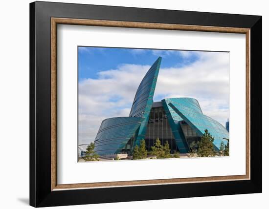 Kazakhstan Central Concert Hall. Astana, Kazakhstan.-Keren Su-Framed Photographic Print