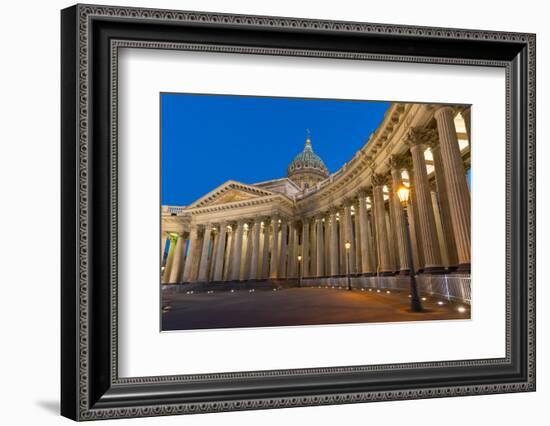 Kazan Cathedral, St. Petersburg, Russia, Europe-Miles Ertman-Framed Photographic Print