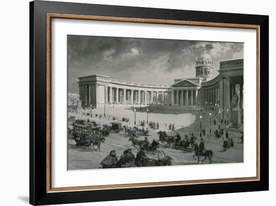 Kazan Cathedral-Frederic De Haenen-Framed Giclee Print