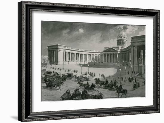 Kazan Cathedral-Frederic De Haenen-Framed Giclee Print