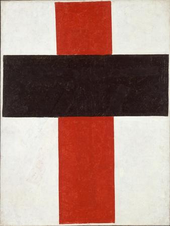 'Hieratic Suprematist Cross Par Malevich, Kasimir Severinovich (1878 ...