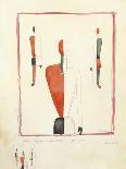 Suprematist Construction-Kasimir Malevich-Giclee Print