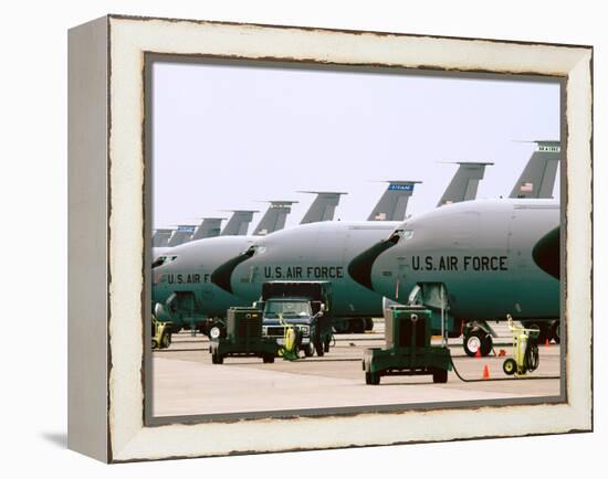 KC-135 Stratotankers-Stocktrek Images-Framed Premier Image Canvas