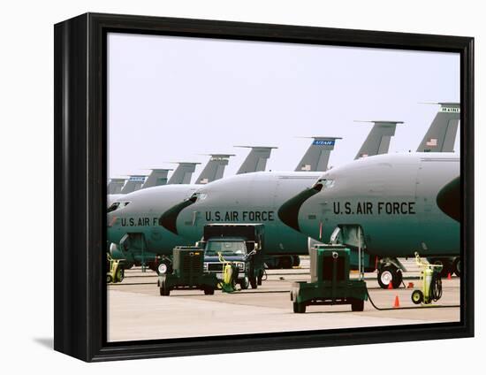 KC-135 Stratotankers-Stocktrek Images-Framed Premier Image Canvas