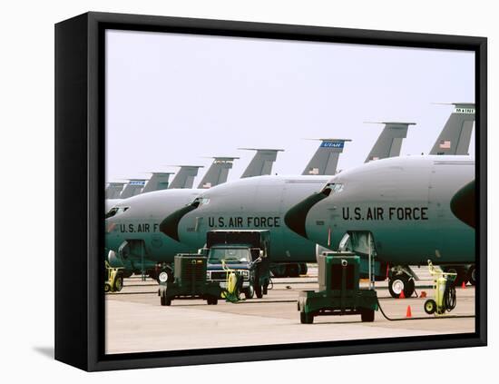 KC-135 Stratotankers-Stocktrek Images-Framed Premier Image Canvas