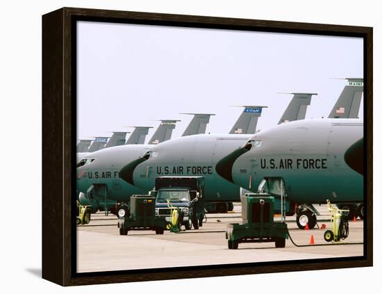 KC-135 Stratotankers-Stocktrek Images-Framed Premier Image Canvas