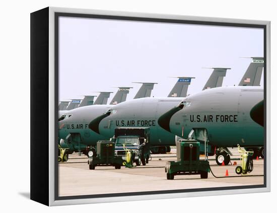 KC-135 Stratotankers-Stocktrek Images-Framed Premier Image Canvas