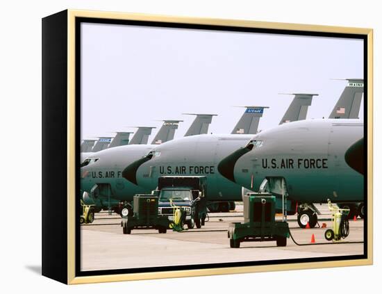 KC-135 Stratotankers-Stocktrek Images-Framed Premier Image Canvas