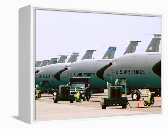 KC-135 Stratotankers-Stocktrek Images-Framed Premier Image Canvas