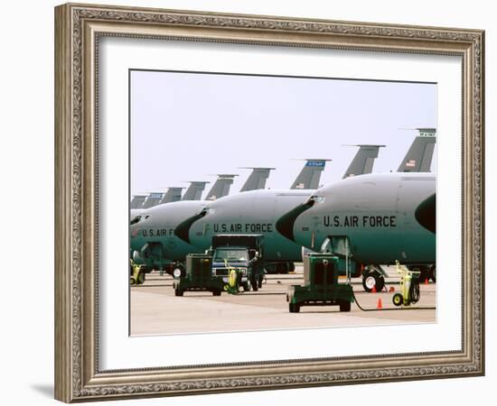 KC-135 Stratotankers-Stocktrek Images-Framed Photographic Print