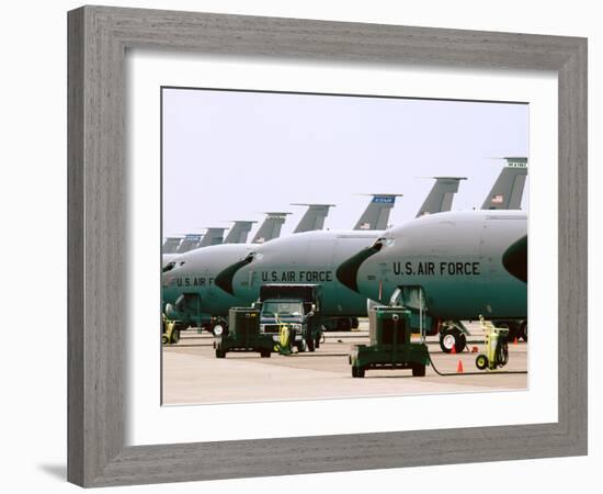 KC-135 Stratotankers-Stocktrek Images-Framed Photographic Print