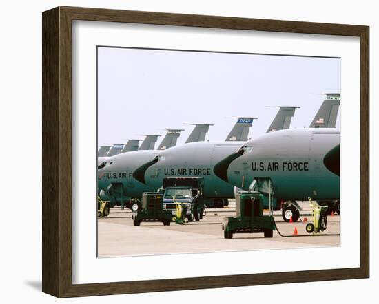 KC-135 Stratotankers-Stocktrek Images-Framed Photographic Print