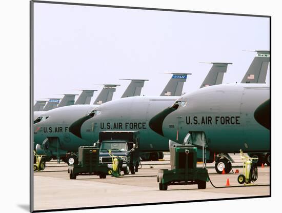 KC-135 Stratotankers-Stocktrek Images-Mounted Photographic Print