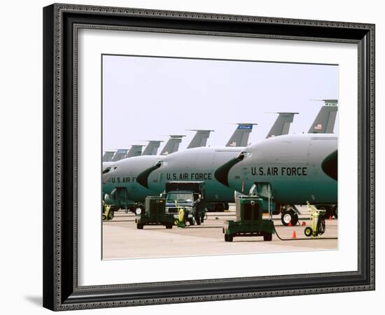 KC-135 Stratotankers-Stocktrek Images-Framed Photographic Print