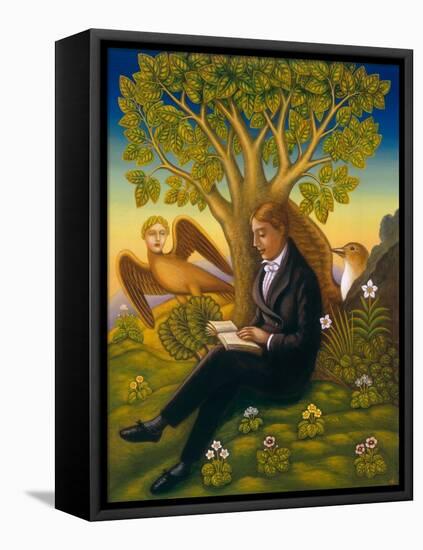Keats (1795-1821) and the Nightingale, 2002-Frances Broomfield-Framed Premier Image Canvas