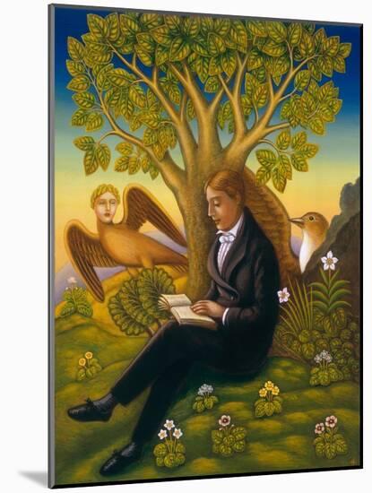 Keats (1795-1821) and the Nightingale, 2002-Frances Broomfield-Mounted Giclee Print