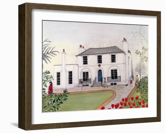 Keats' House, Hampstead-Gillian Lawson-Framed Giclee Print