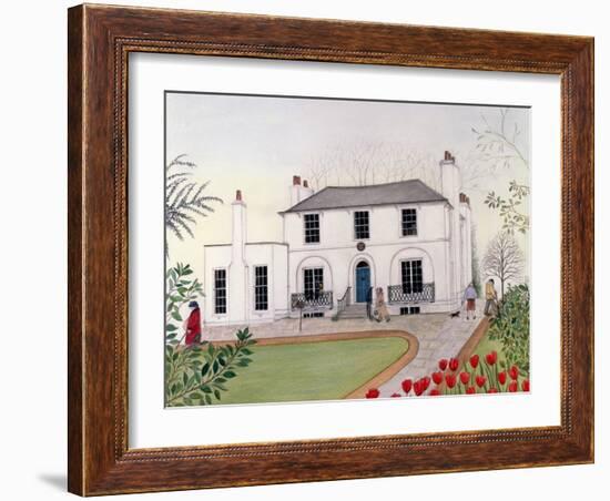 Keats' House, Hampstead-Gillian Lawson-Framed Giclee Print