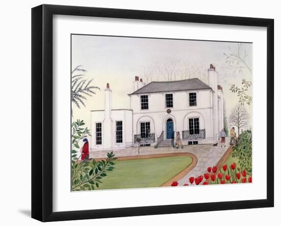 Keats' House, Hampstead-Gillian Lawson-Framed Giclee Print