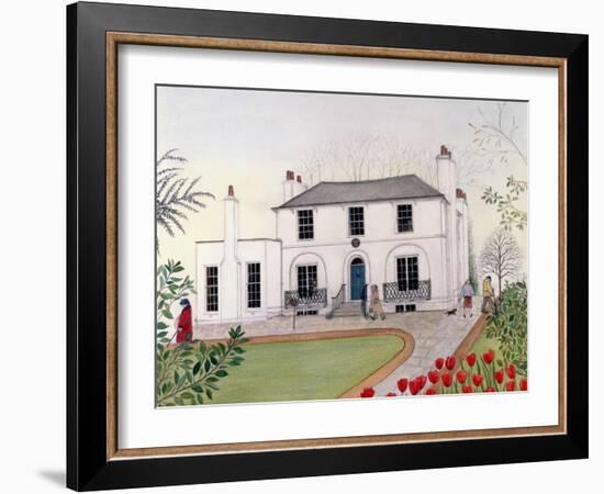 Keats' House, Hampstead-Gillian Lawson-Framed Giclee Print