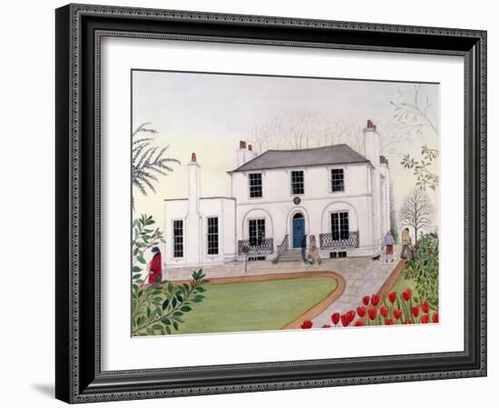 Keats' House, Hampstead-Gillian Lawson-Framed Giclee Print