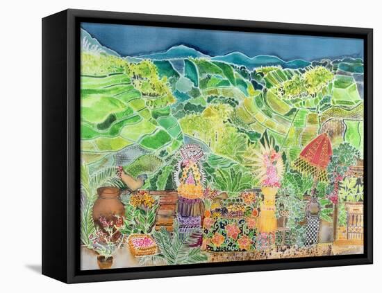 Kedewatan, Bali, 1997-Hilary Simon-Framed Premier Image Canvas