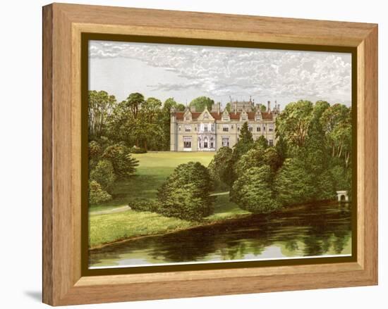 Keele Hall, Staffordshire, Home of the Sneyd Family, C1880-Benjamin Fawcett-Framed Premier Image Canvas