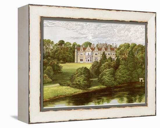 Keele Hall, Staffordshire, Home of the Sneyd Family, C1880-Benjamin Fawcett-Framed Premier Image Canvas