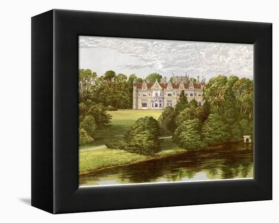 Keele Hall, Staffordshire, Home of the Sneyd Family, C1880-Benjamin Fawcett-Framed Premier Image Canvas