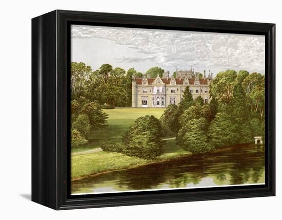 Keele Hall, Staffordshire, Home of the Sneyd Family, C1880-Benjamin Fawcett-Framed Premier Image Canvas