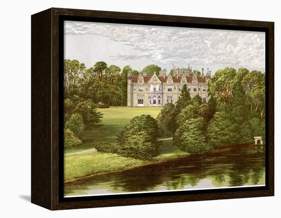 Keele Hall, Staffordshire, Home of the Sneyd Family, C1880-Benjamin Fawcett-Framed Premier Image Canvas