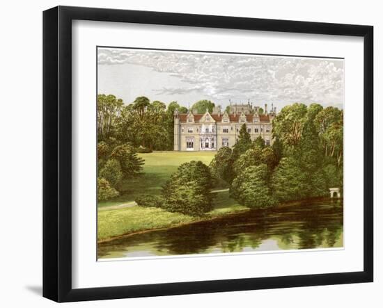Keele Hall, Staffordshire, Home of the Sneyd Family, C1880-Benjamin Fawcett-Framed Giclee Print