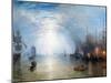 Keelmen Heaving in Coals-J. M. W. Turner-Mounted Giclee Print