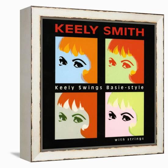 Keely Smith - Keely Swings Basie-style-null-Framed Stretched Canvas