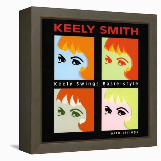 Keely Smith - Keely Swings Basie-style-null-Framed Stretched Canvas