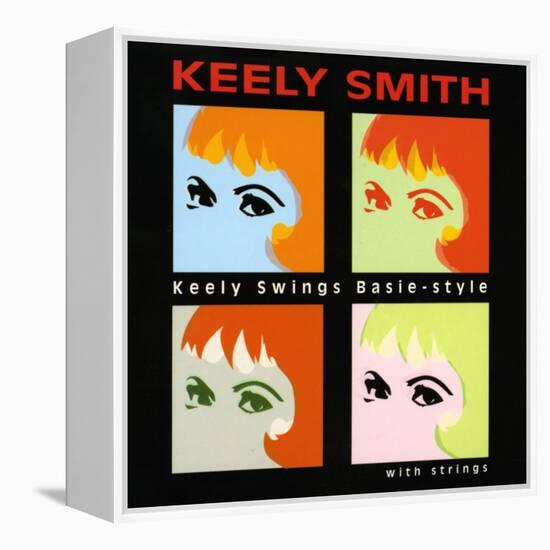 Keely Smith - Keely Swings Basie-style-null-Framed Stretched Canvas