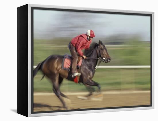 Keenland Horse Race Track, Lexington, Kentucky, USA-Michele Molinari-Framed Premier Image Canvas