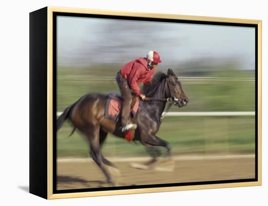 Keenland Horse Race Track, Lexington, Kentucky, USA-Michele Molinari-Framed Premier Image Canvas