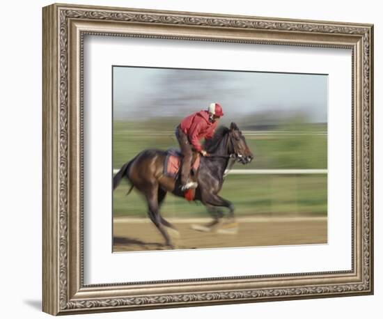 Keenland Horse Race Track, Lexington, Kentucky, USA-Michele Molinari-Framed Photographic Print