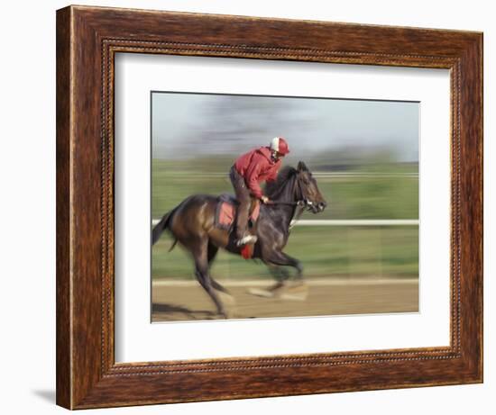 Keenland Horse Race Track, Lexington, Kentucky, USA-Michele Molinari-Framed Photographic Print